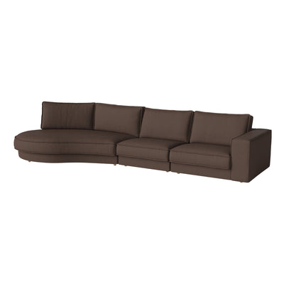 Bolia Noora 3+ Seater Sofa Open End, Round Left