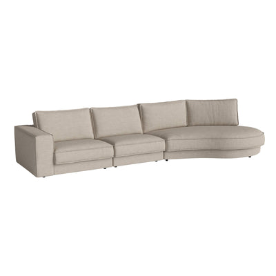 Bolia Noora 3+ Seater Sofa Open End, Round Right