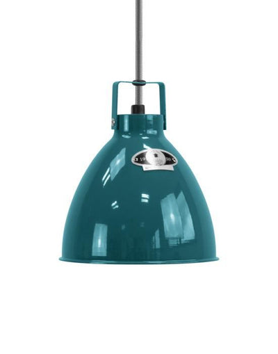 Outlet Small Jielde Augustin pendant - Ocean blue, Gloss, White