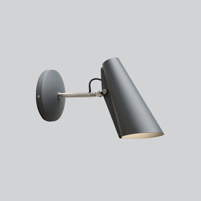 Northern Outlet Birdy Wall Light - Birdy Short, Grey / Steel Arm