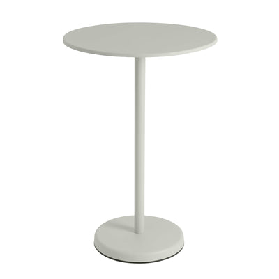 Muuto Linear high round steel cafe table