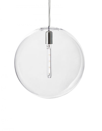 Outlet Luna pendant - Large - clear