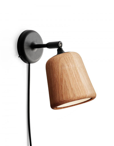 Material wall lamp