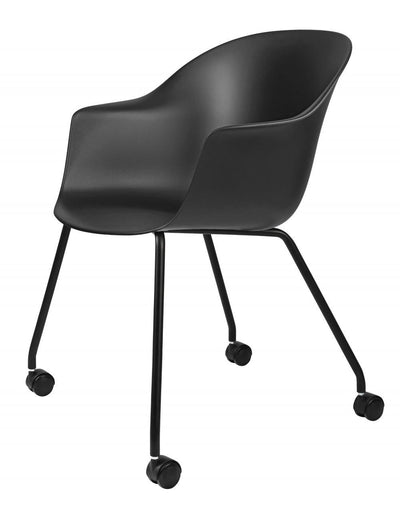 GUBI Bat Meeting Chair - 4 Legs with Castors