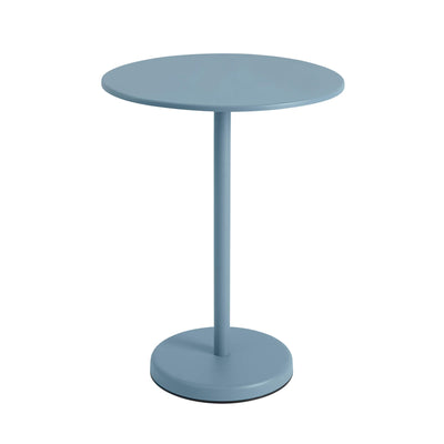 Muuto Linear high round steel cafe table