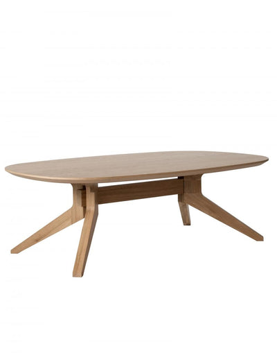 Case Furniture Cross Oval Coffee Table