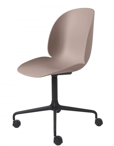 GUBI Beetle Meeting Chair - 4 Star Swivel Base with Castors