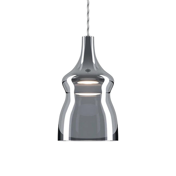 Ex-Display Nostalgia Pendant Light - single - Small - Chrome, No Ceiling Rose