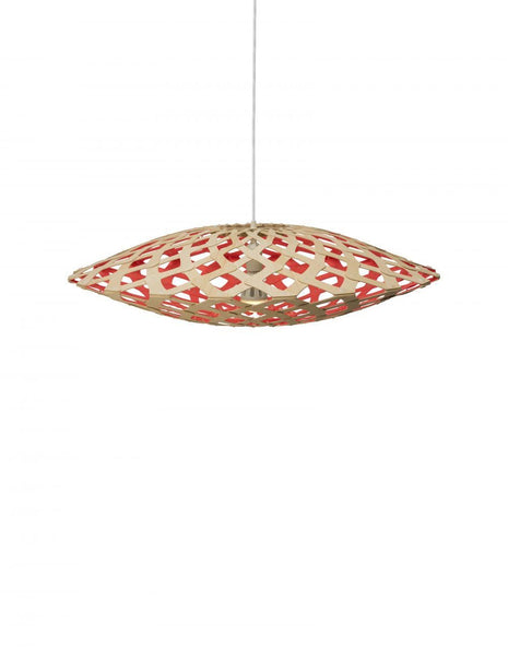 Outlet Flax pendant coloured - 1 side - Small, Red