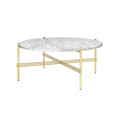 GUBI TS Coffee Table - Brass Base