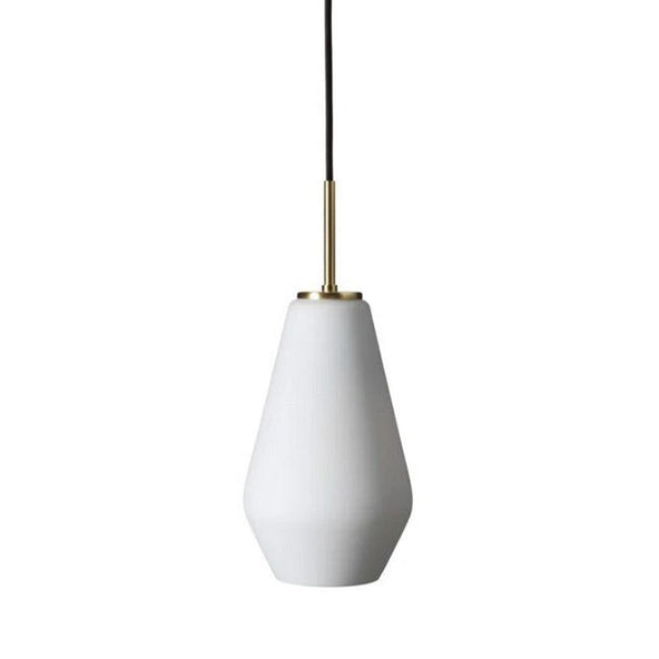 Ex-Display Rubn Palazzo Pendant Light - Opal and Brass