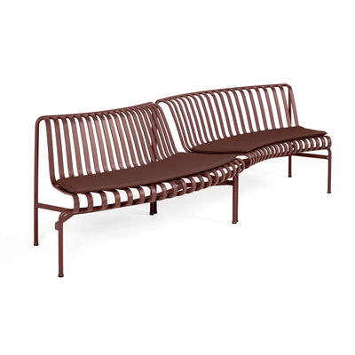 HAY Palissade Park Dining Bench In Out Cushions