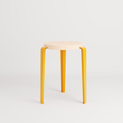 TIPTOE LOU Stool - Wooden Seat