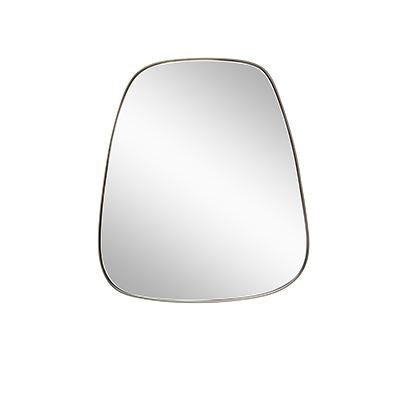 Outlet Metal framed trapezium mirror - Pewter