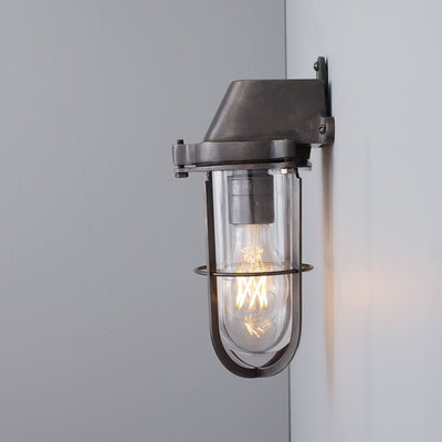 Naval well glass wall light