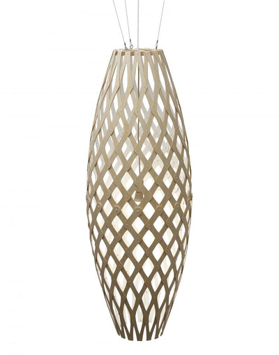 David Trubridge Hinaki Pendant Light Coloured - 1 Side