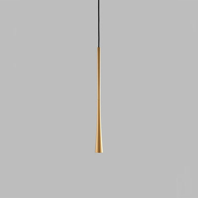 Outlet Drop pendant - S1, Gold