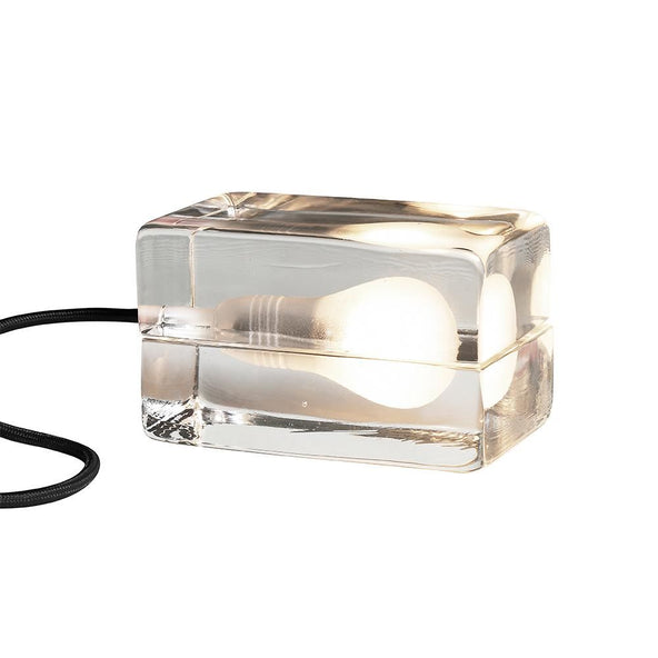 Outlet Stockholm block lamp - Block lamp with black cable