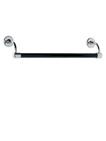 Lefroy Brooks BK4507 Black Stove Enamelled Towel Bar