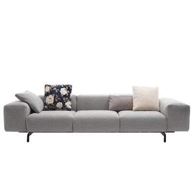 Kartell Largo Three Seater Pied De Poule Sofa