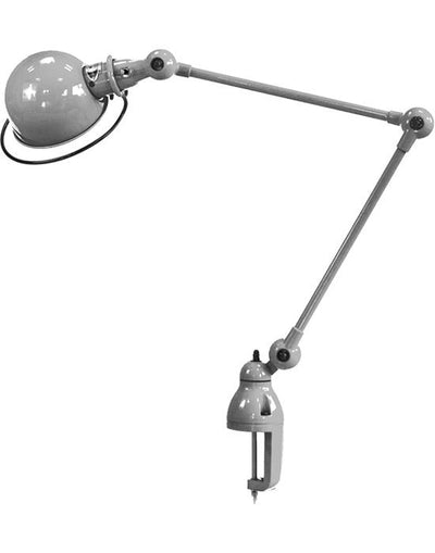 Jielde Loft Two Arm Desk Lamp With Desk Clamp