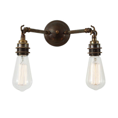 Vintage double wall light