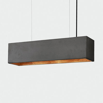 Concrete trough pendant