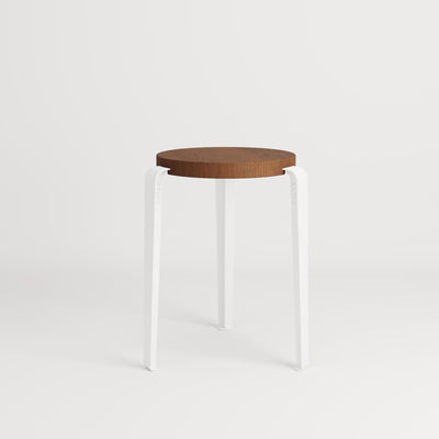 TIPTOE LOU Stool - Wooden Seat