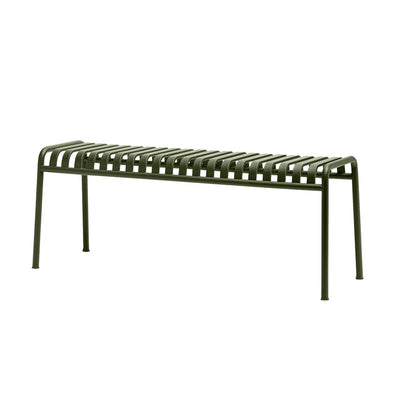 B-Stock HAY Palissade Garden Furniture Bench - Olive Green