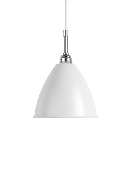 Outlet Bestlite BL9 pendant light small & medium - Small - chrome / matt white