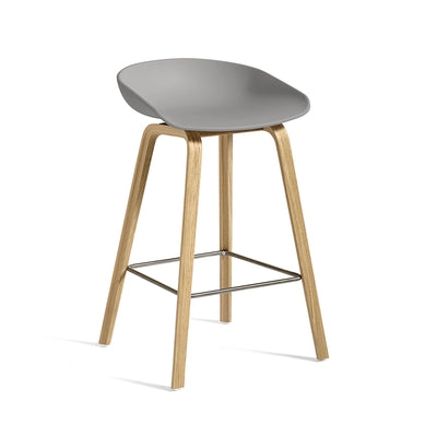 HAY About a Stool 32 Felt Gliders Breakfast Bar Stool