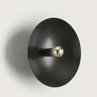 Outlet Cropi wall light - Matt black, large