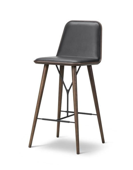 Spine Barstool Wood Base