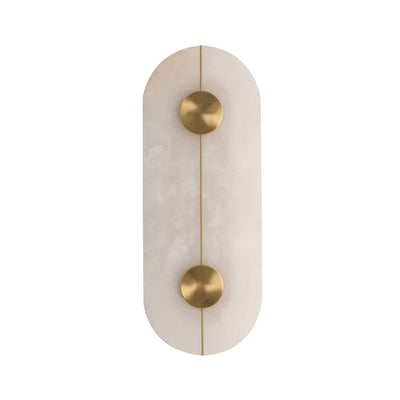 Corinthian Marble Flush Wall Light