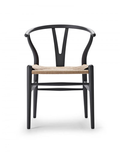 Carl Hansen & Son CH24 Wishbone Chair - Soft With Coloured Frame