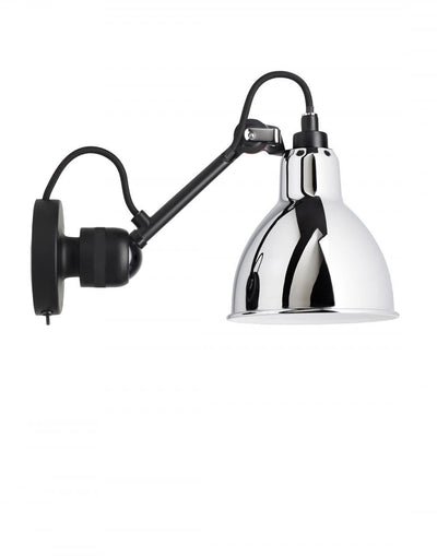 Lampe Gras 304 Small Wall Light - Black Arm