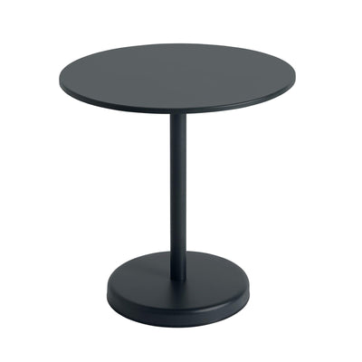 Muuto Linear round steel cafe table