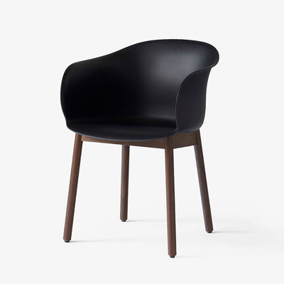 &Tradition JH30 Elefy Chair with Wooden Legs