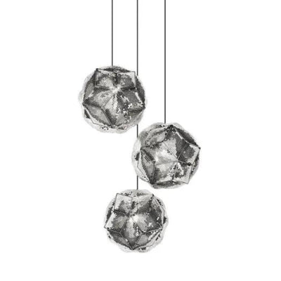 Tom Dixon Puff Pendant System Round Trio