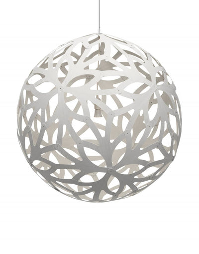 David Trubridge Floral Pendant Light Coloured - 2 Sides