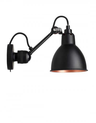 Lampe Gras 304 Small Wall Light - Black Arm