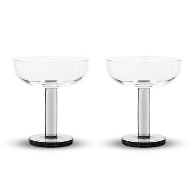 Tom Dixon Puck Coupe Glasses - Set of 2