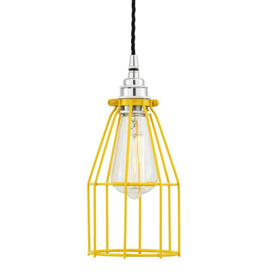 Cage pendant light