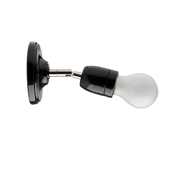 Outlet Pure Porcelain wall light - Black