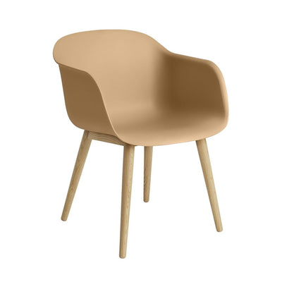 Muuto Fiber Armchair with Wood Base