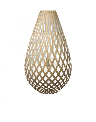 David Trubridge Koura Pendant Light Coloured - 1 Side