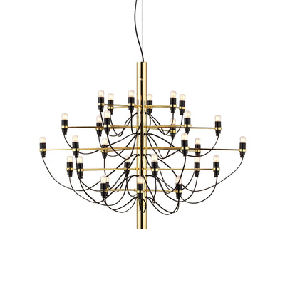 Ex-Display Flos 2097 Chandelier - Brass, 30 Bulb, Frosted **STORE COLLECTION ONLY**