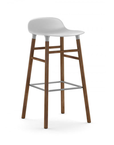 Normann Copenhagen Form Barstool - Wooden Legs