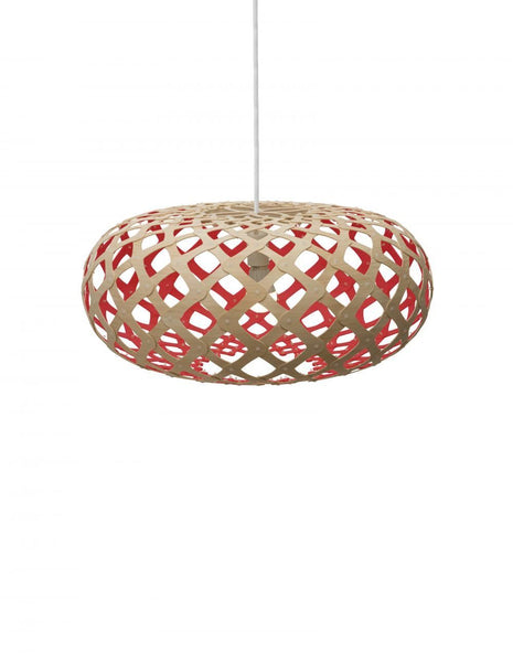 Outlet Kina pendant coloured - 1 side - Medium, Red