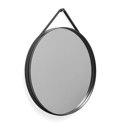 HAY Strap Mirror - Large, Anthracite Powder Coated